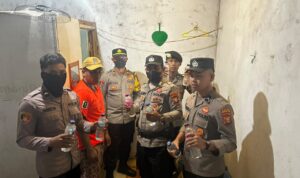 Barang bukti minuman keras yang diamankan Tim Siber Miras Polres Halteng di Kecamatan Weda Tengah dan Weda Utara. (Foto: Dok. Ist)